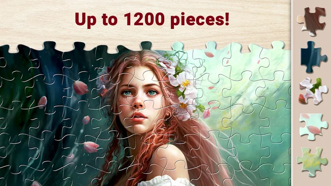 Magic Jigsaw Puzzles－Games HD  [МОД Бесконечные монеты] Screenshot 4