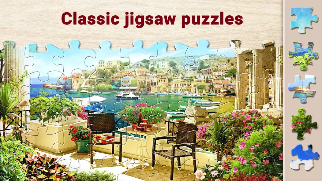 Magic Jigsaw Puzzles－Games HD  [МОД Бесконечные монеты] Screenshot 5