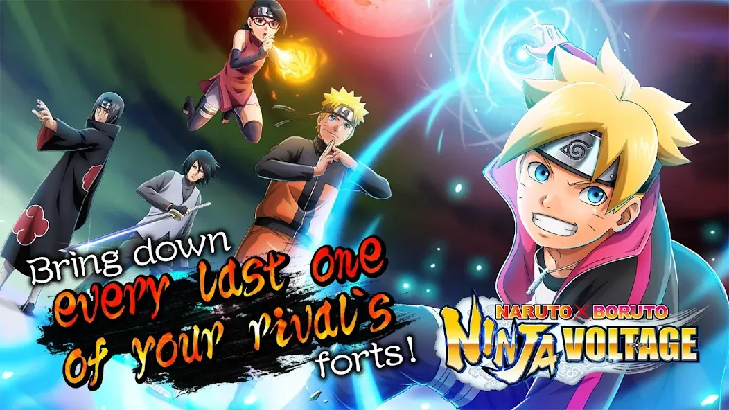 NARUTO X BORUTO NINJA VOLTAGE (Наруто и Боруто Ниндзя Вольтаж)  [МОД Menu] Screenshot 1