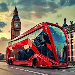 Взломанная Bus Simulator 3D Bus Games (Городское автобусное симуляторение)  [МОД Бесконечные монеты] - стабильная версия apk на Андроид