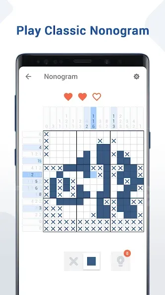 Nonogram - Fun Logic Puzzle (Нонограмма)  [МОД Unlocked] Screenshot 1