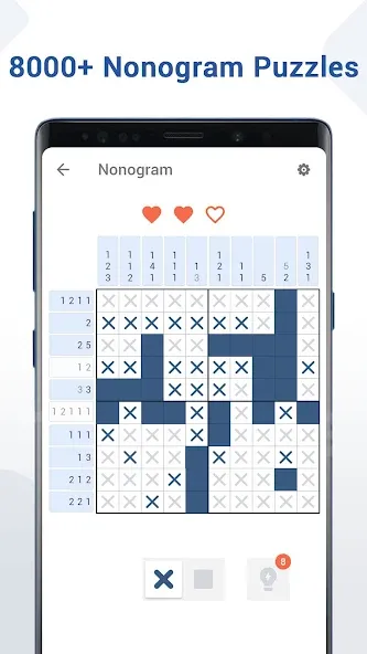 Nonogram - Fun Logic Puzzle (Нонограмма)  [МОД Unlocked] Screenshot 2