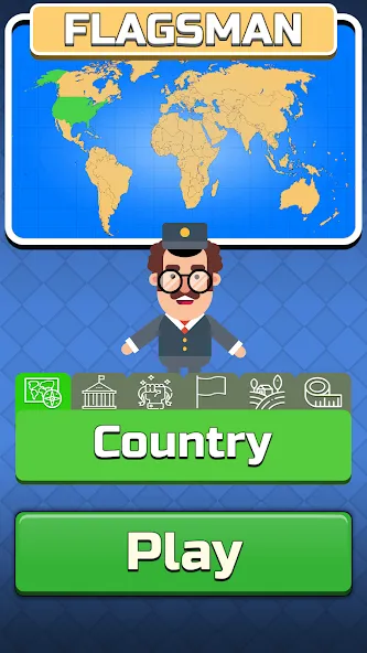 Geography: Flags Quiz Game  [МОД Бесконечные деньги] Screenshot 5