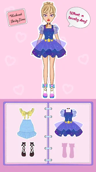 DIY Paper Princess Doll Games (Ди пейпер принцесс кьют доллс)  [МОД Бесконечные монеты] Screenshot 4