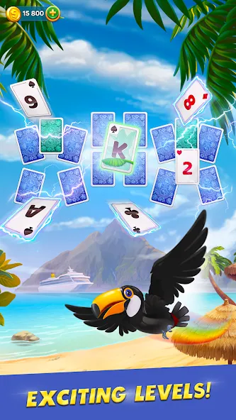 Solitaire Cruise: Card Games (Солитер Круиз)  [МОД Меню] Screenshot 4