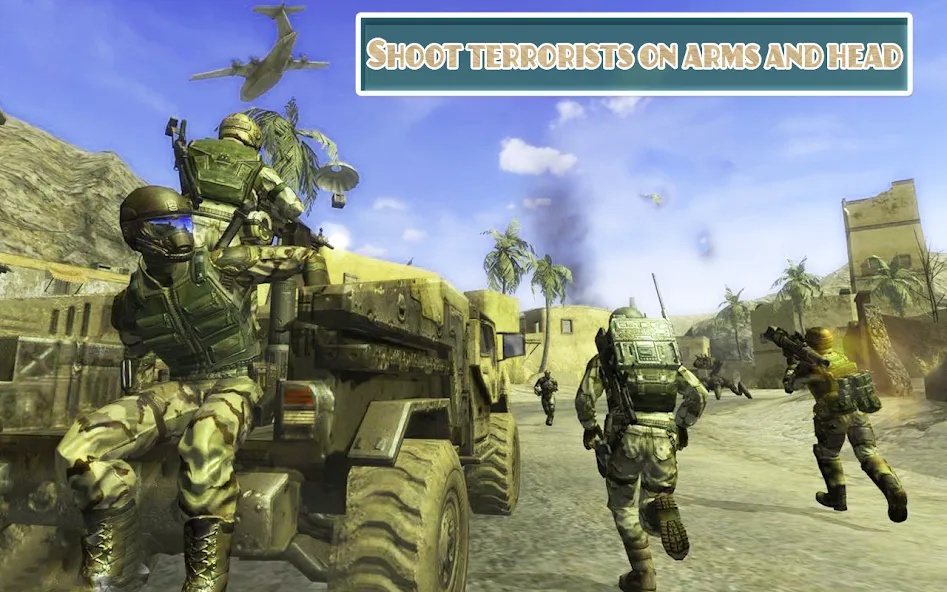 Call of Modern Army Combat  [МОД Menu] Screenshot 2