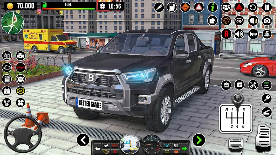 City Driving School Car Games  [МОД Много монет] Screenshot 1