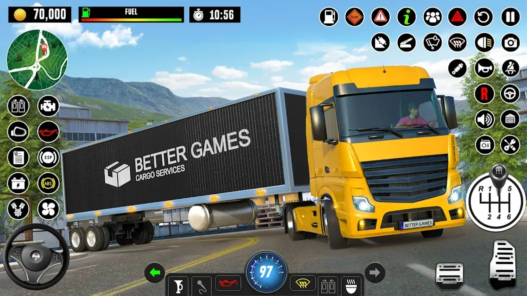 Truck Games - Driving School  [МОД Все открыто] Screenshot 1