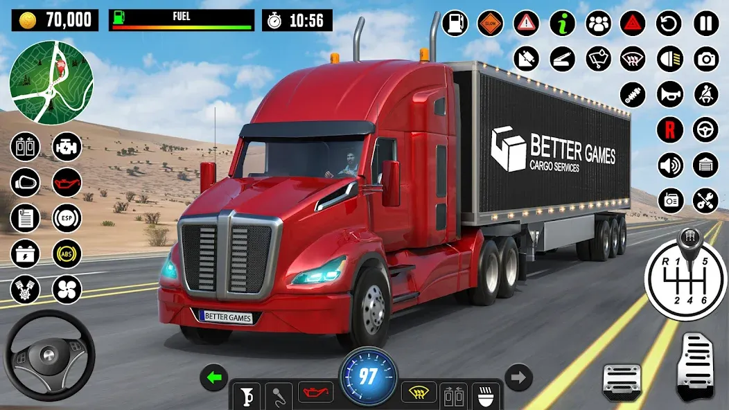 Truck Games - Driving School  [МОД Все открыто] Screenshot 5