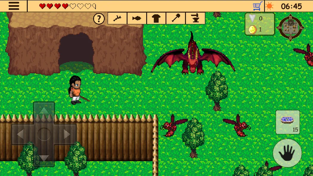 Survival RPG 3:Lost in time 2D (Сурвивал РПГ 3)  [МОД Menu] Screenshot 2