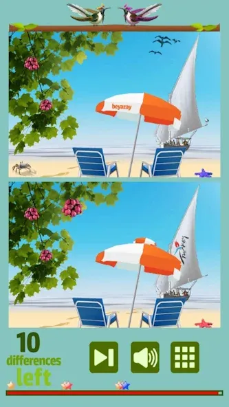 Find 10 Differences  [МОД Mega Pack] Screenshot 1