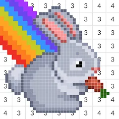 Скачать взлом Pixel Art - Color House (Пиксель)  [МОД Меню] - полная версия apk на Андроид
