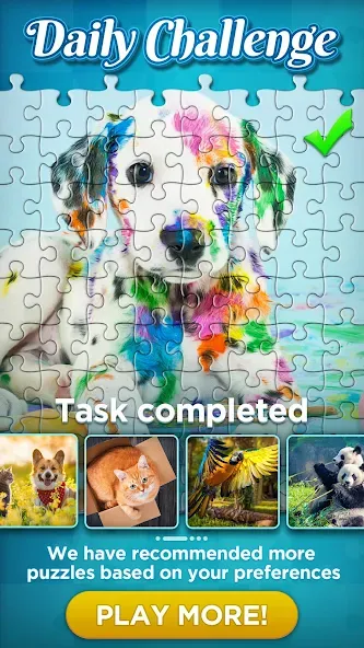 Jigsaw Puzzles  [МОД Бесконечные монеты] Screenshot 4