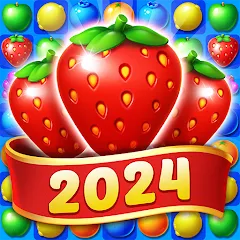 Взломанная Fruit Diary - Match 3 Games  [МОД Unlocked] - последняя версия apk на Андроид