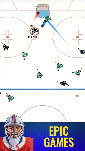 Superstar Hockey (уперстар Хоккей)  [МОД Много денег] Screenshot 2