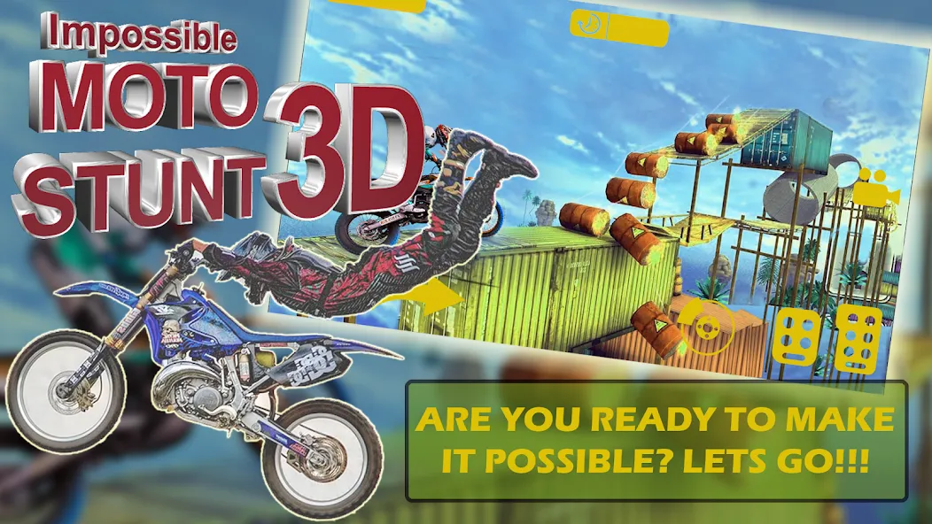 Bike stunt 3d games-Bike games  [МОД Unlocked] Screenshot 5