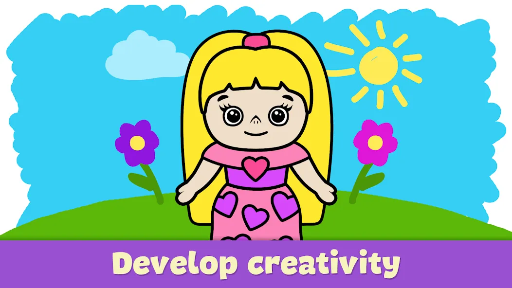 Coloring Book - Games for Kids  [МОД Unlimited Money] Screenshot 3