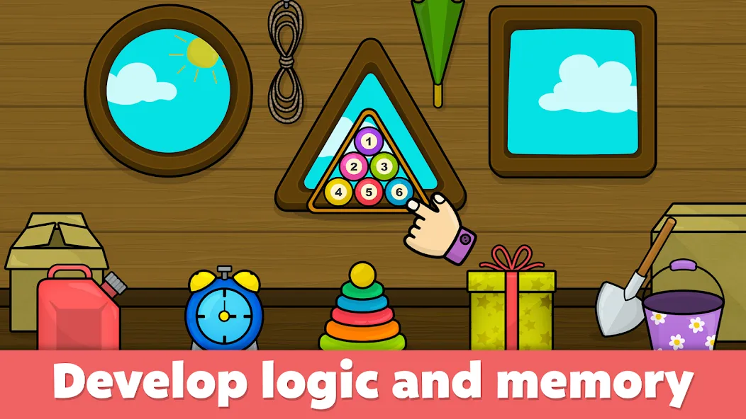 Baby Games: Shapes and Colors  [МОД Menu] Screenshot 3