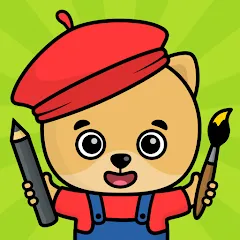 Взлом Kids Coloring & Drawing Games  [МОД Меню] - полная версия apk на Андроид