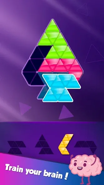 Block! Triangle Puzzle:Tangram  [МОД Unlocked] Screenshot 4