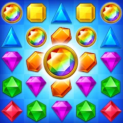 Скачать взлом Jewel Match King  [МОД Menu] - последняя версия apk на Андроид