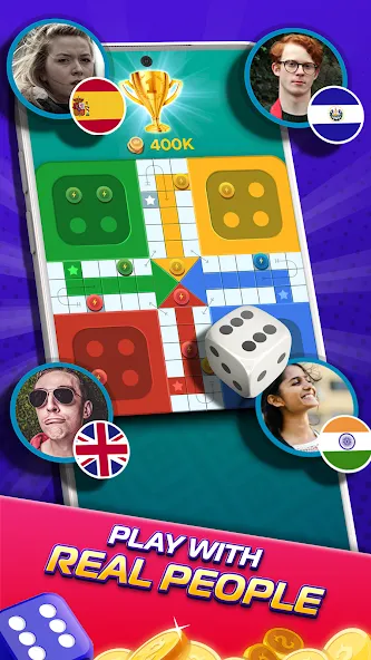 Ludo SuperStar- Board Game  [МОД Mega Pack] Screenshot 3