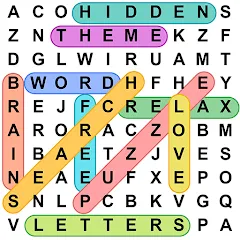 Взлом Word Search - Word Puzzle Game  [МОД Меню] - последняя версия apk на Андроид