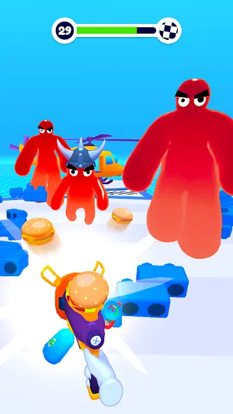 Blob Shooter 3D — Assassin Hit  [МОД Много денег] Screenshot 4