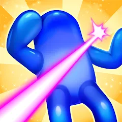 Скачать взлом Blob Shooter 3D — Assassin Hit  [МОД Много денег] - стабильная версия apk на Андроид