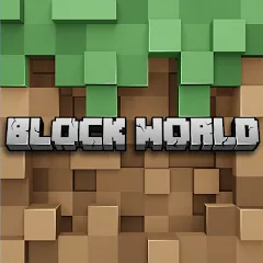 Скачать взлом Block World 3D: Craft & Build  [МОД Много монет] - стабильная версия apk на Андроид