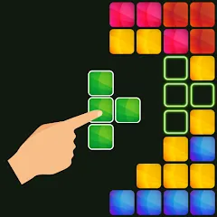 Взломанная Block Buster - Hex and Square  [МОД Бесконечные монеты] - последняя версия apk на Андроид