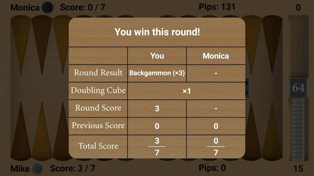 Bluetooth Backgammon  [МОД Много монет] Screenshot 5