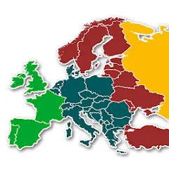 Скачать взломанную Europe Map Quiz - European Cou  [МОД Меню] - стабильная версия apk на Андроид