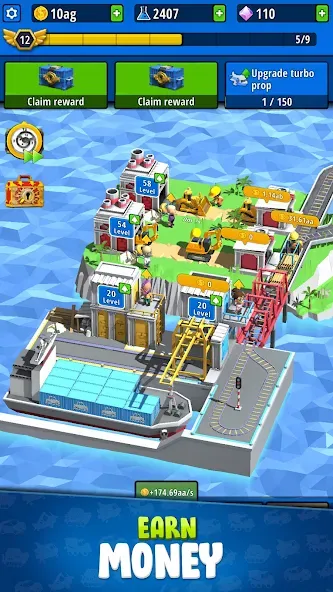 Idle Inventor - Factory Tycoon (Айдл Инвентор)  [МОД Много монет] Screenshot 4