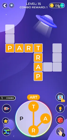 Word Game. Crossword Search Pu  [МОД Все открыто] Screenshot 5