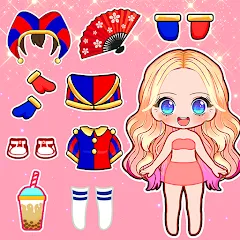 Взлом Doll Dress Up: Makeup Games (Долл Дресс Ап)  [МОД Unlocked] - последняя версия apk на Андроид