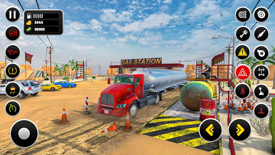 Gas Station Simulator Games  [МОД Menu] Screenshot 1