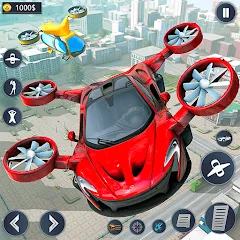 Взлом Flying Car Robot Game Car Game  [МОД Меню] - последняя версия apk на Андроид