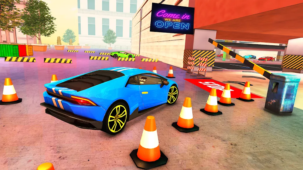 Street Car Parking: Car Games  [МОД Mega Pack] Screenshot 1