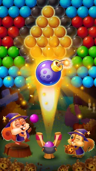 Bubble Shooter Rescue (Бабл Шутер Рескью)  [МОД Много денег] Screenshot 5