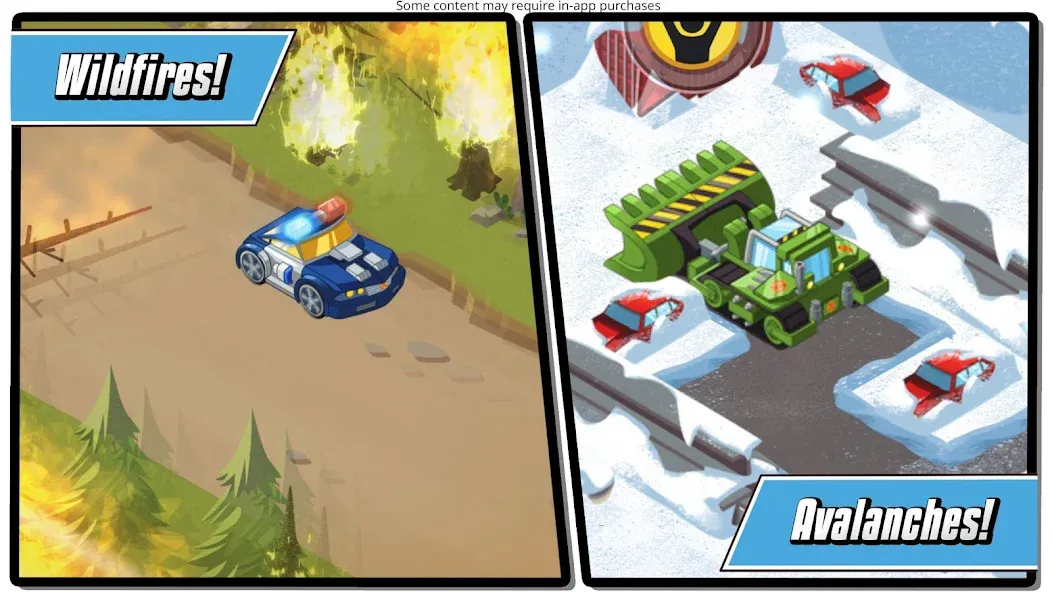 Transformers Rescue Bots: Hero (Трансформеры Роботы спасатели)  [МОД Много монет] Screenshot 5