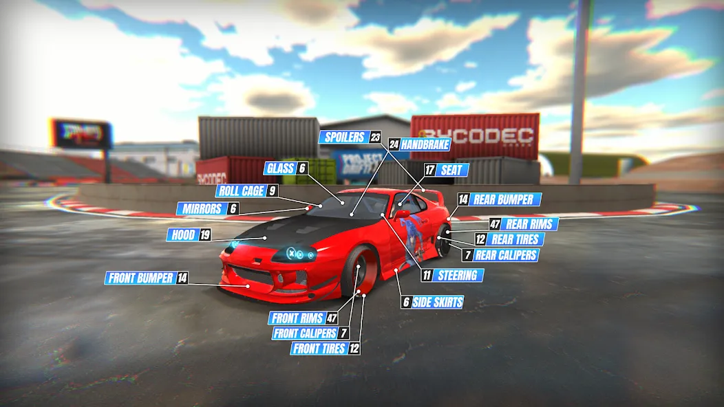 Project Drift 2.0 : Online  [МОД Menu] Screenshot 3