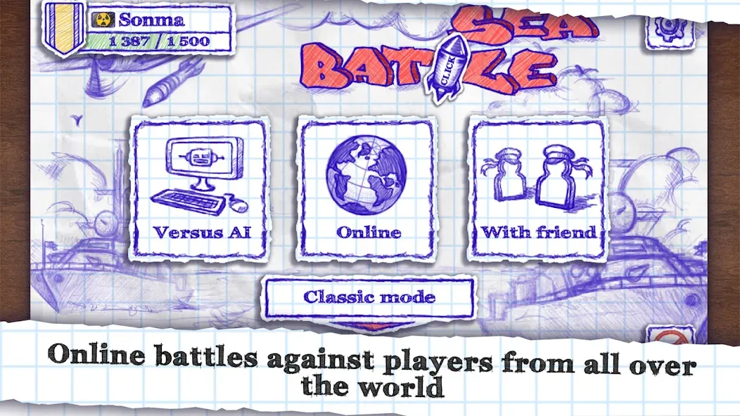 Sea Battle  [МОД Menu] Screenshot 1