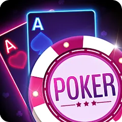 Скачать взлом Poker Texas Holdem (Покер Техасский Холдем)  [МОД Много монет] - полная версия apk на Андроид