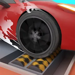 Взломанная Dyno Racing (Дино Рейсинг)  [МОД Unlocked] - стабильная версия apk на Андроид