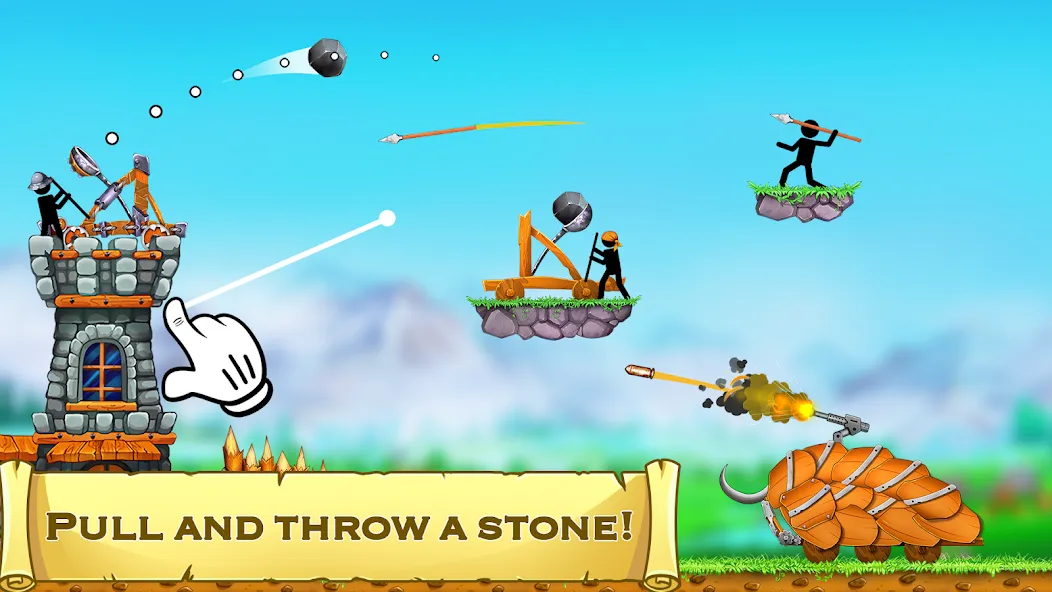 The Catapult 2 : bone masters  [МОД Бесконечные деньги] Screenshot 2