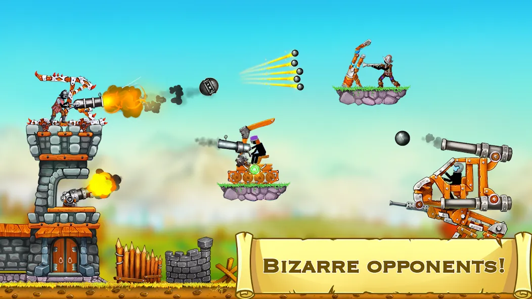 The Catapult 2 : bone masters  [МОД Бесконечные деньги] Screenshot 3