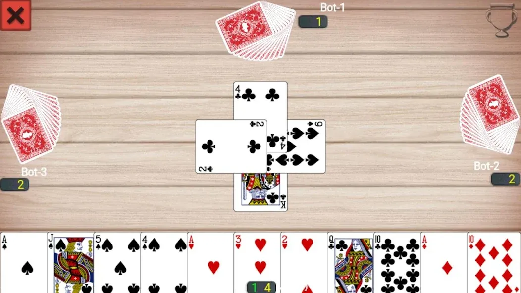 Callbreak Master - Card Game (Коллбрейк Мастер)  [МОД Mega Pack] Screenshot 3