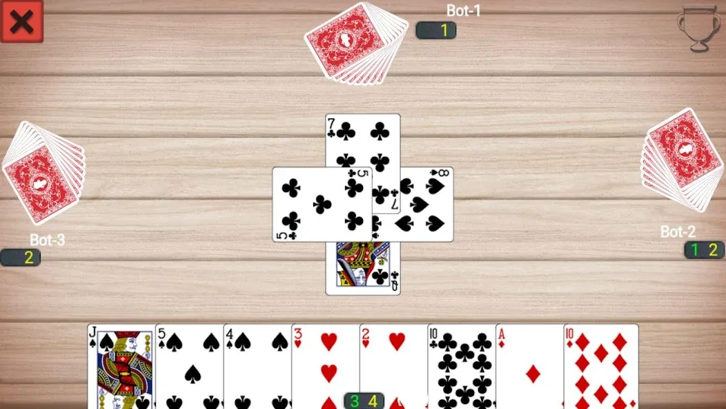 Callbreak Master - Card Game (Коллбрейк Мастер)  [МОД Mega Pack] Screenshot 5