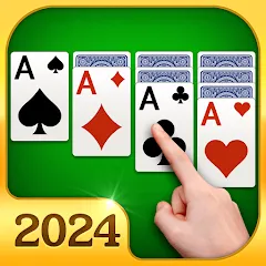 Взлом Solitaire -Klondike Card Games  [МОД Mega Pack] - стабильная версия apk на Андроид